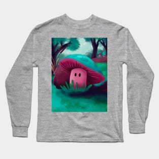 Schubert the Mushroom Long Sleeve T-Shirt